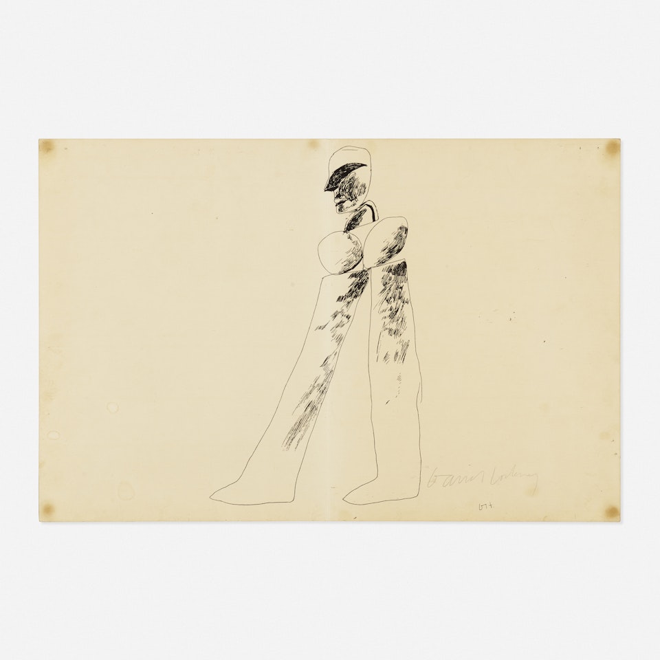 Walking Man by David Hockney