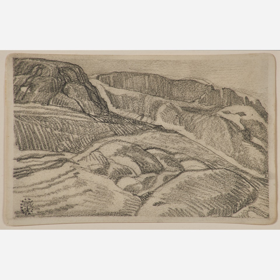 Tierra del Fuego by Rockwell Kent