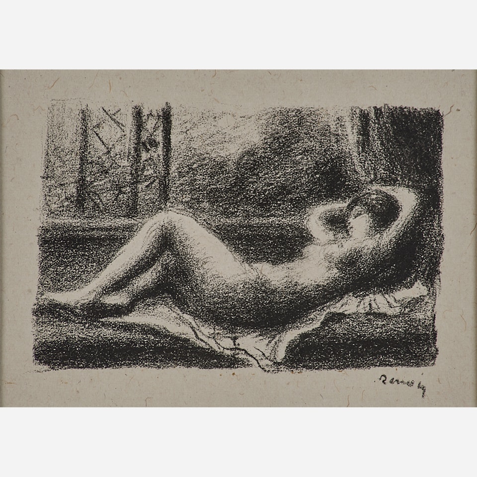 Odalisque by Pierre-Auguste Renoir