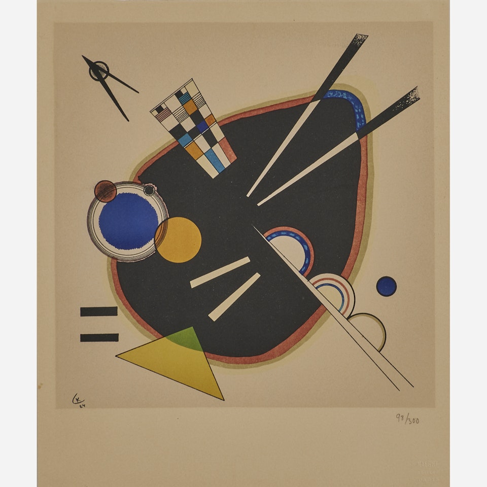 A Tache Noir by Wassily Kandinsky