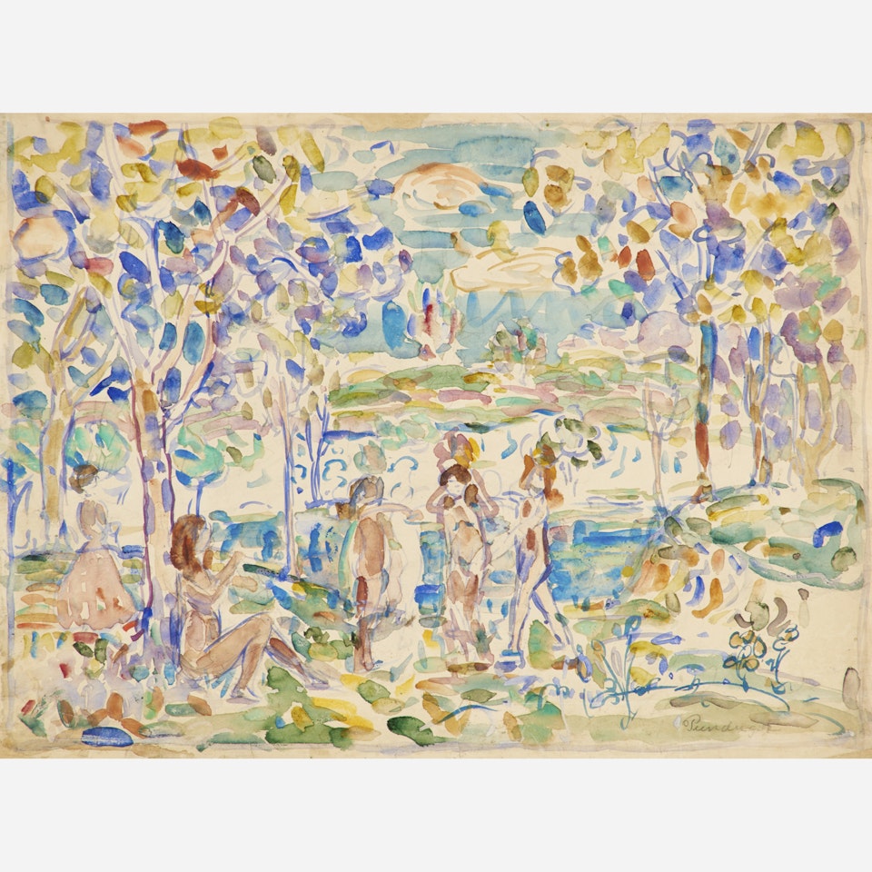 Figures by Maurice Prendergast