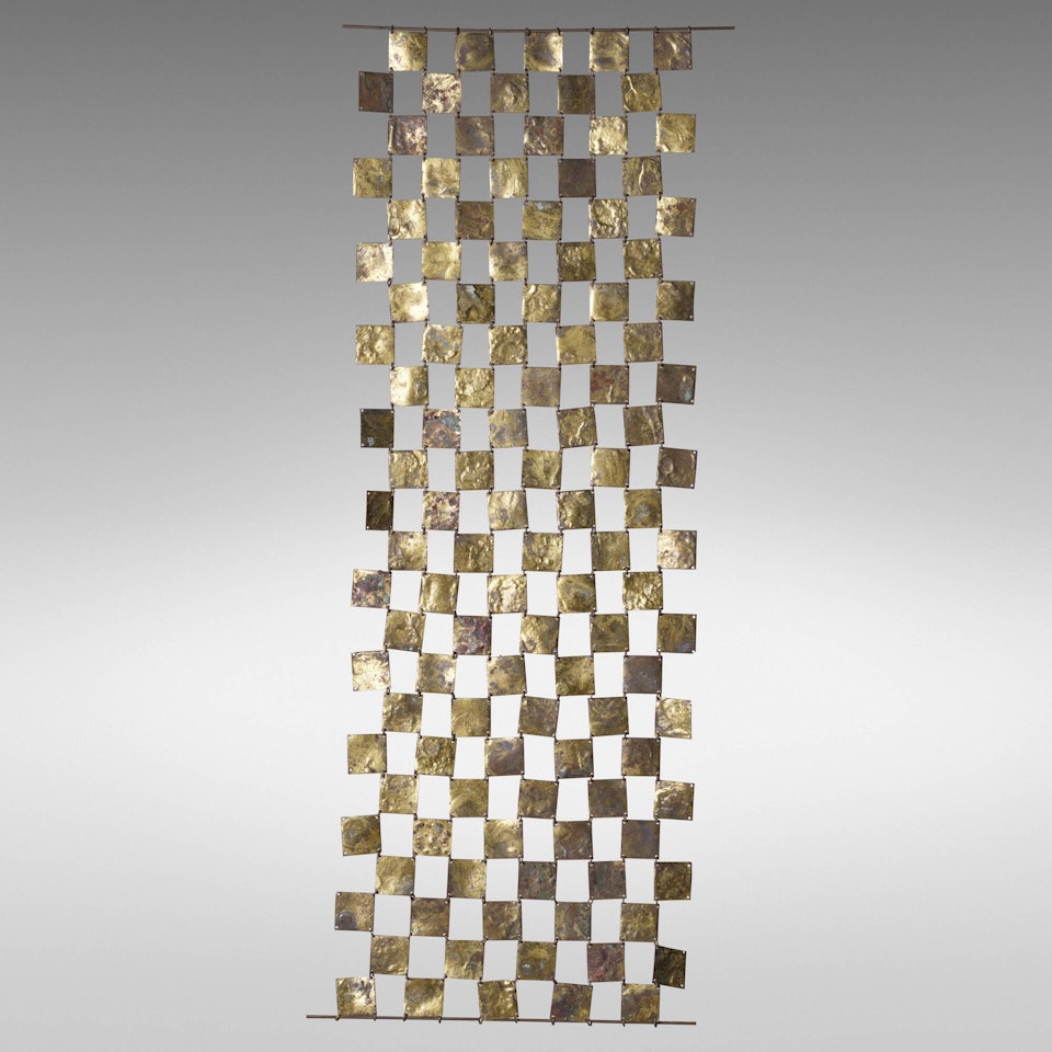 Untitled (Kinetic Curtain) by Harry Bertoia