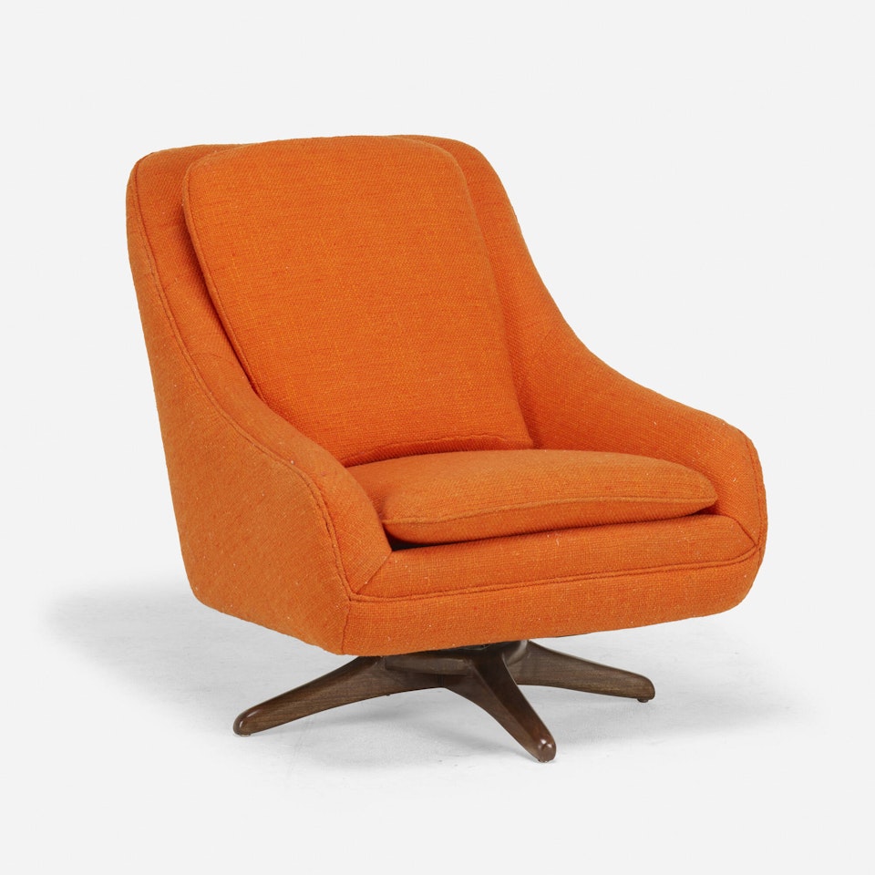 Swivel chair by Vladimir Kagan