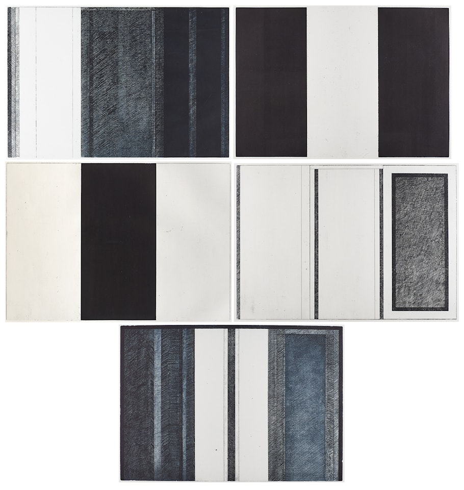 Five Threes by Brice Marden