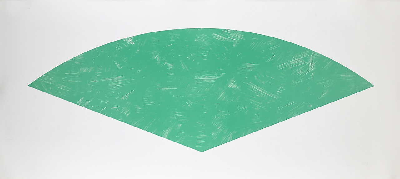 Green Curve by Ellsworth Kelly