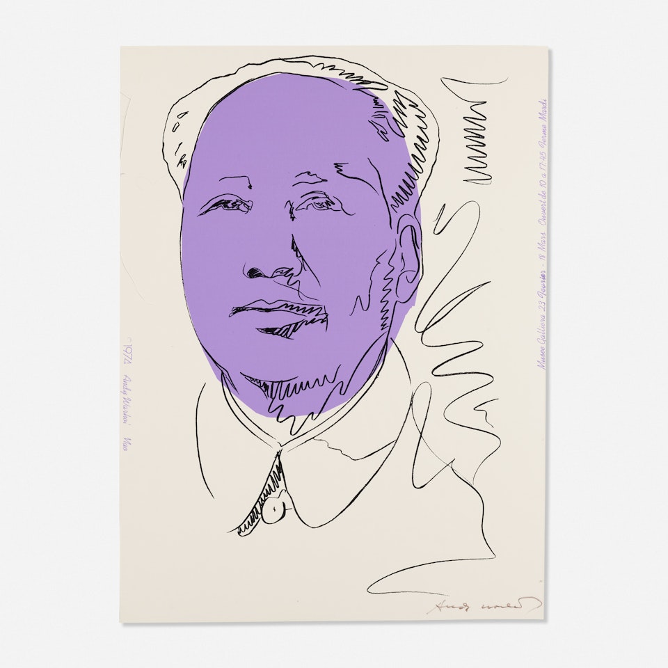 Mao by Andy Warhol