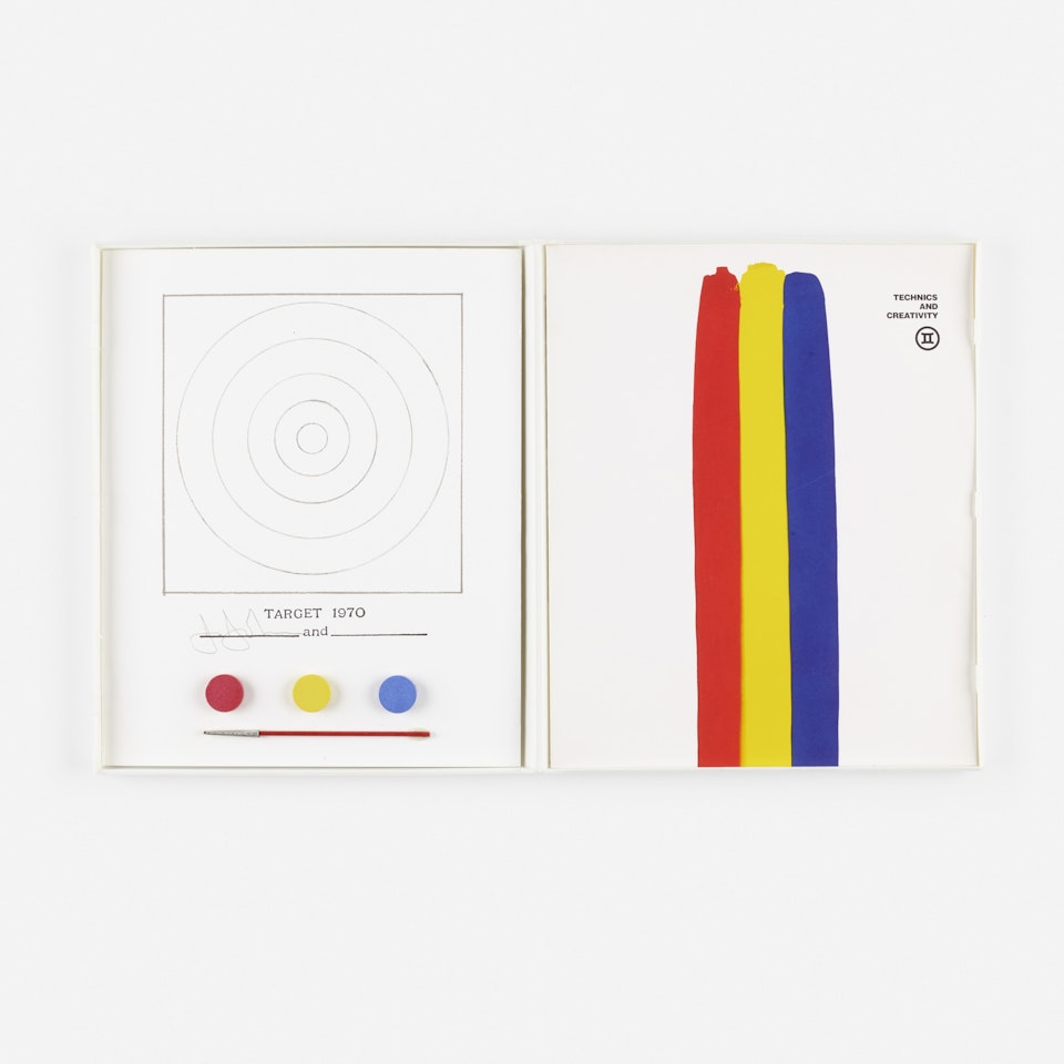 Target from Technics and Creativity by Jasper Johns