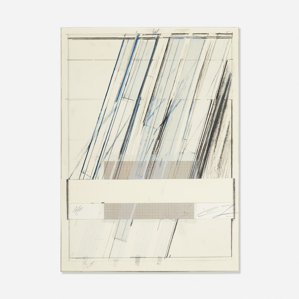 Untitled from Hommage à Picasso by Cy Twombly