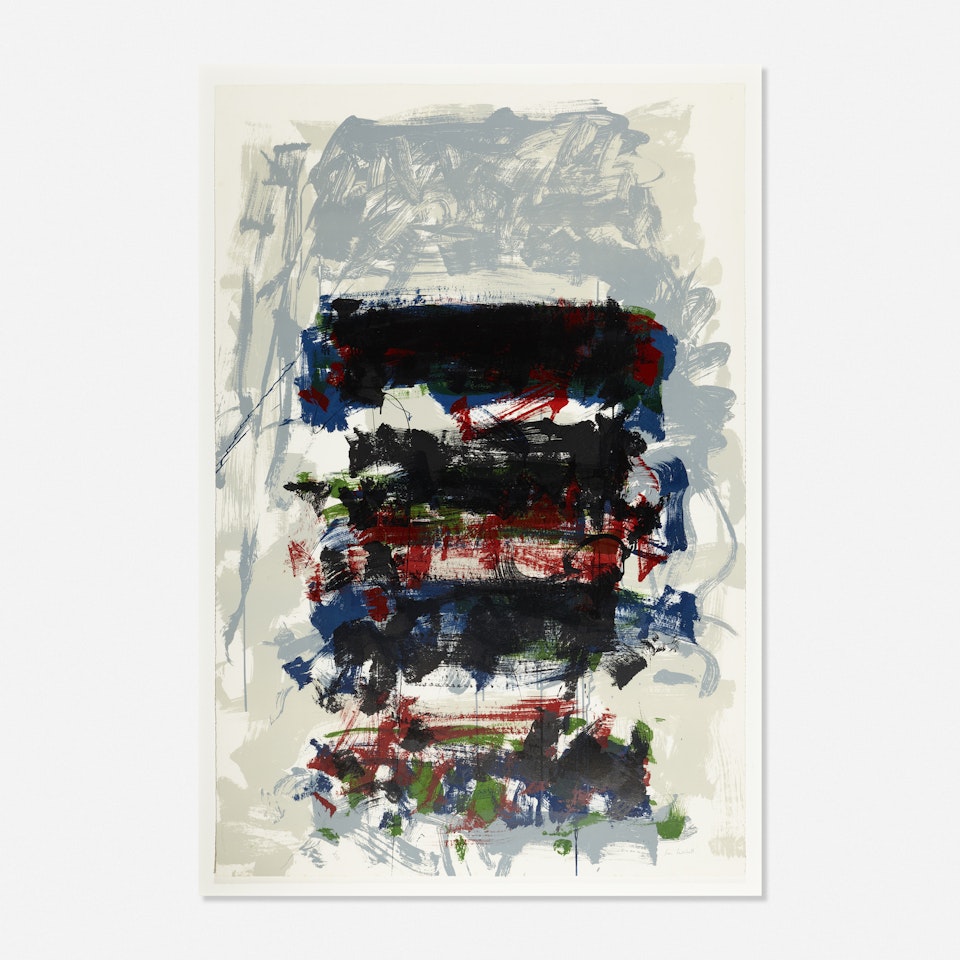 Champs (Fields) from the Carnegie Hall Centennial Fine Art portfolio by Joan Mitchell