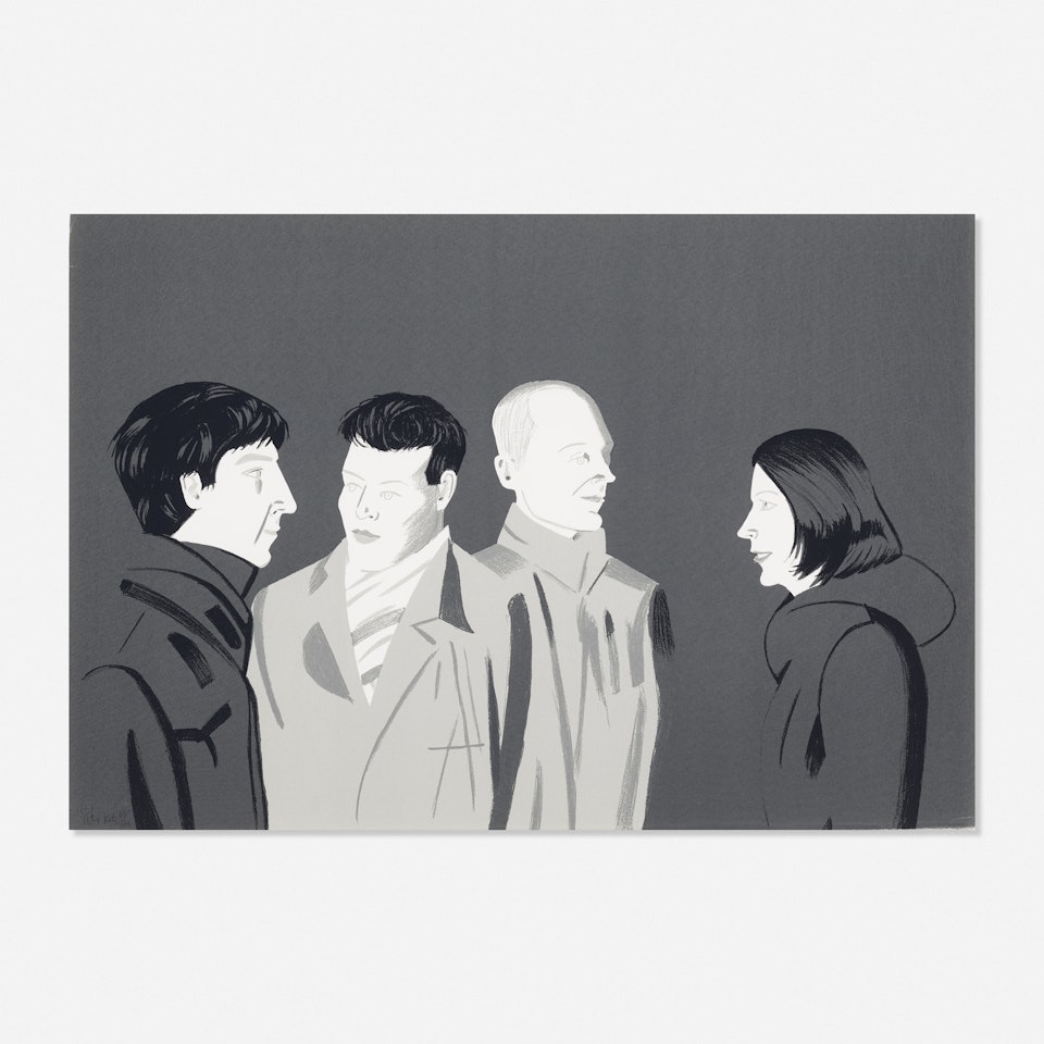 Unfamiliar Image by Alex Katz