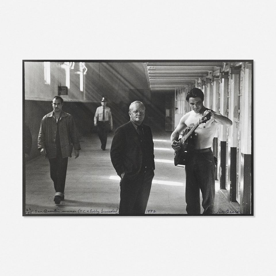 San Quentin Summer (T.C. + Bobby Beausoleil) by Peter Beard