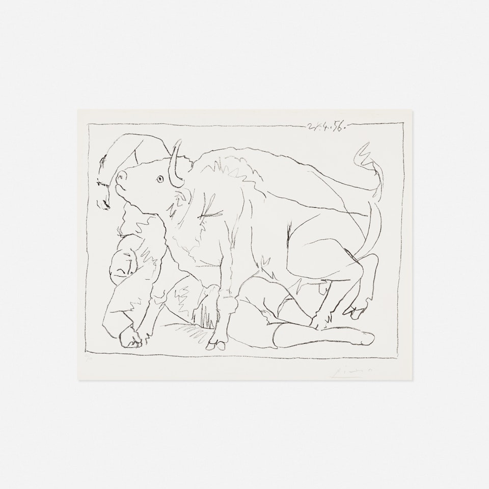 Le Torero Blessé by Pablo Picasso