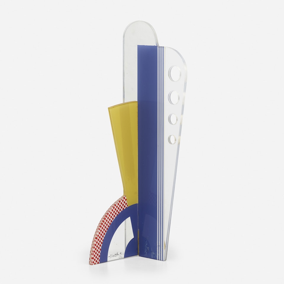 Modern Sculpture with Apertures by Roy Lichtenstein