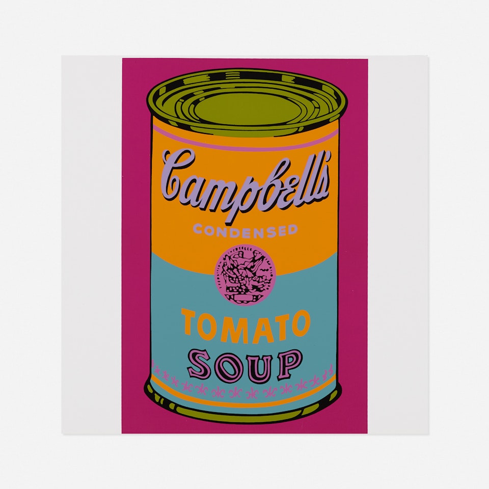 Soup Can for Banner by Andy Warhol