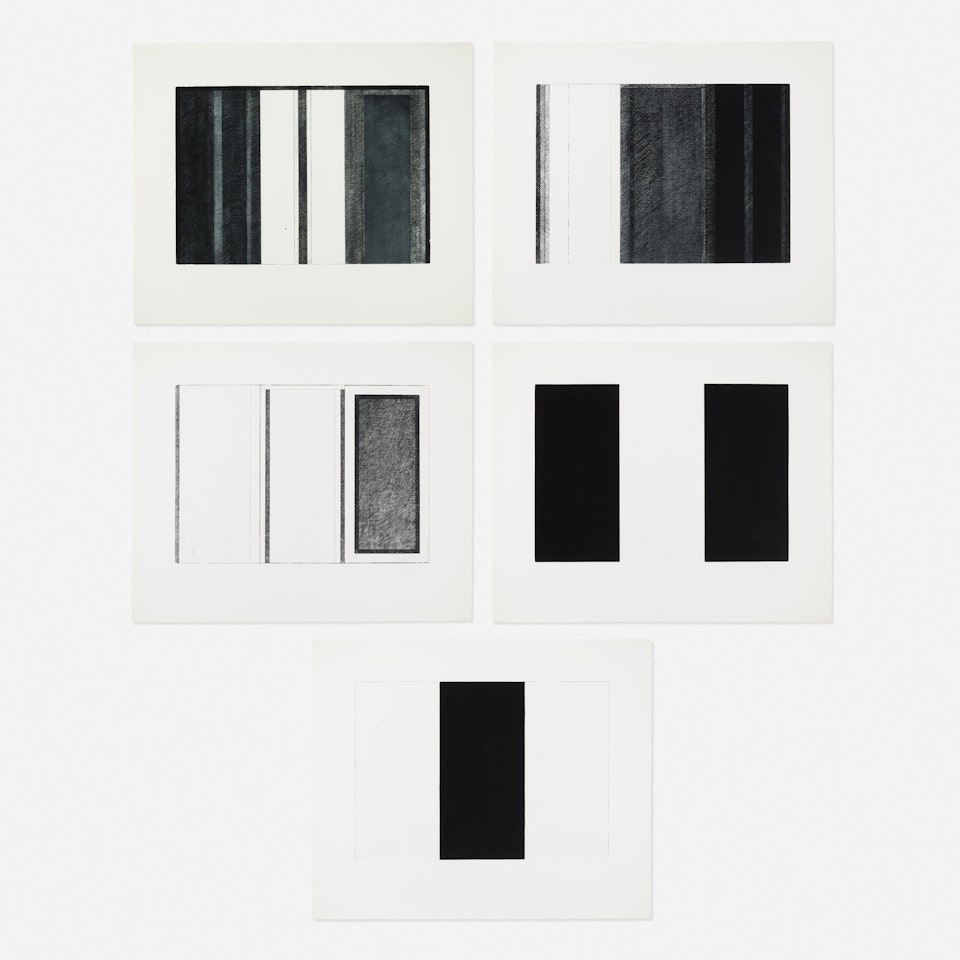 Five Threes by Brice Marden