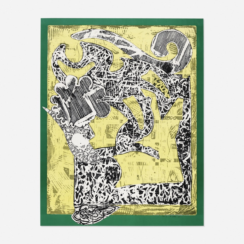 Green Journal by Frank Stella