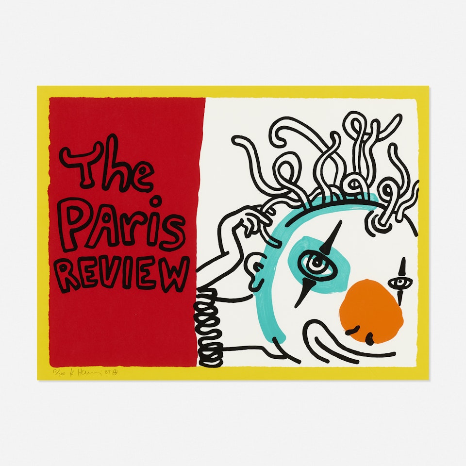 Paris Review by Keith Haring