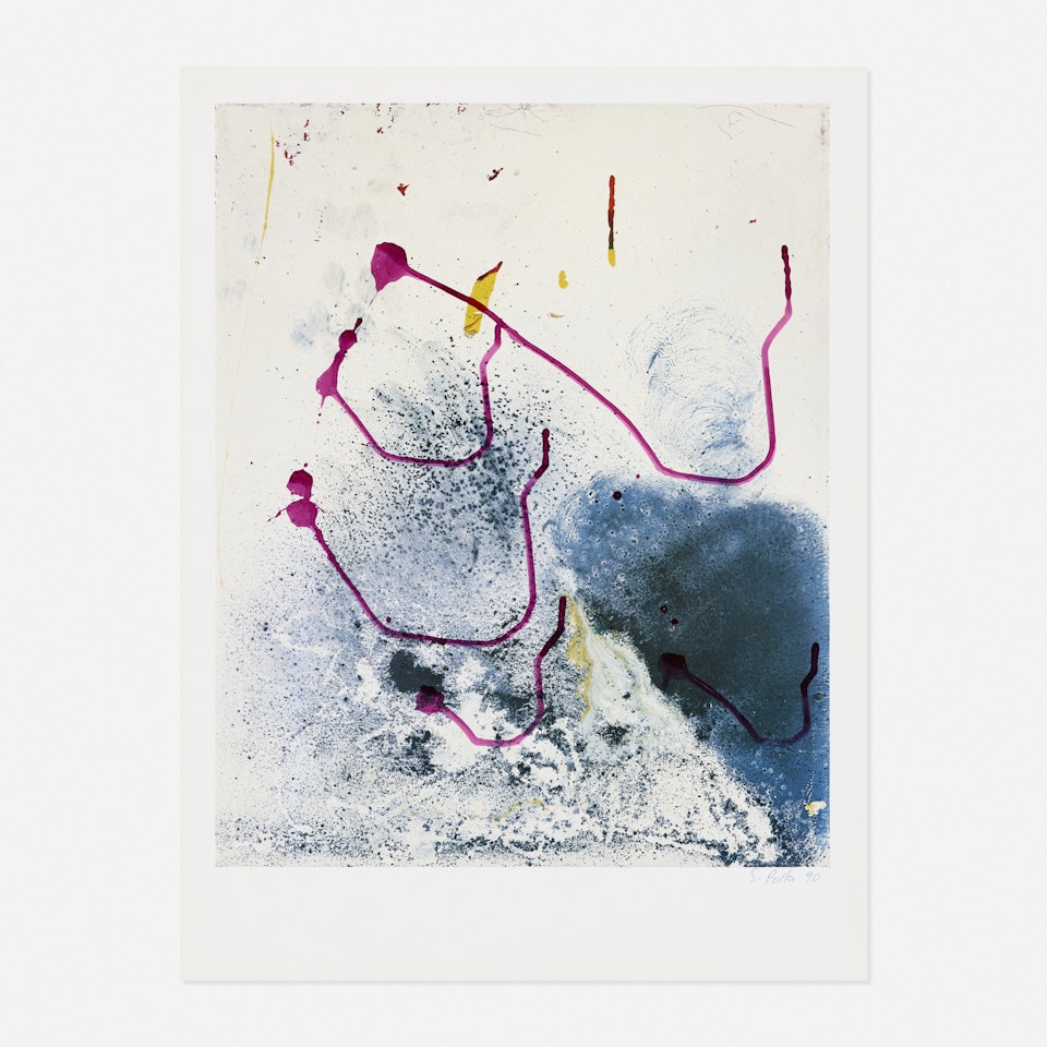 Ohne Titel (Farbprobe II) / Untitled (Color Test II) by Sigmar Polke