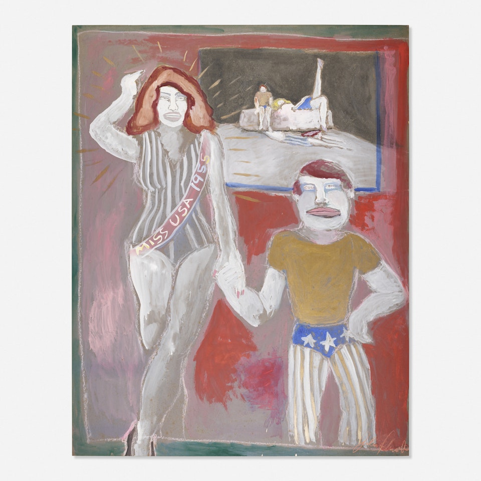 Miss USA 1955 by Julian Schnabel