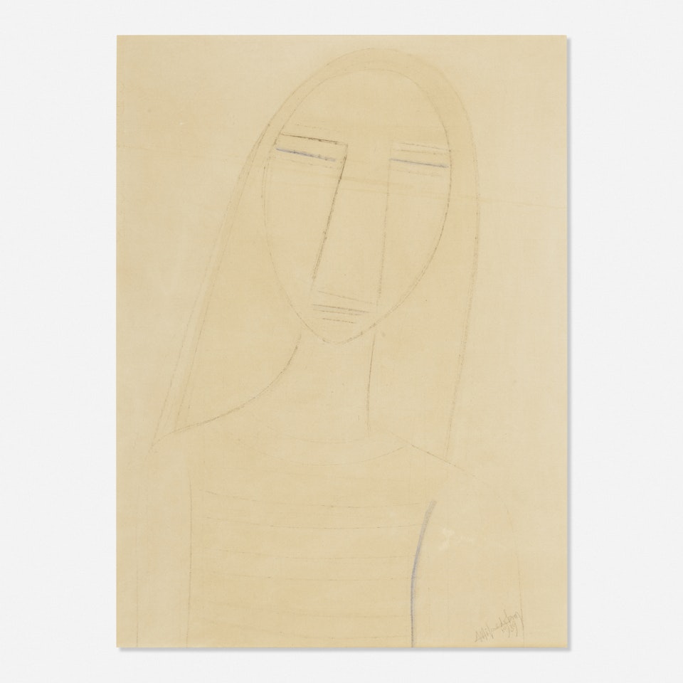 Cabeza by Wifredo Lam