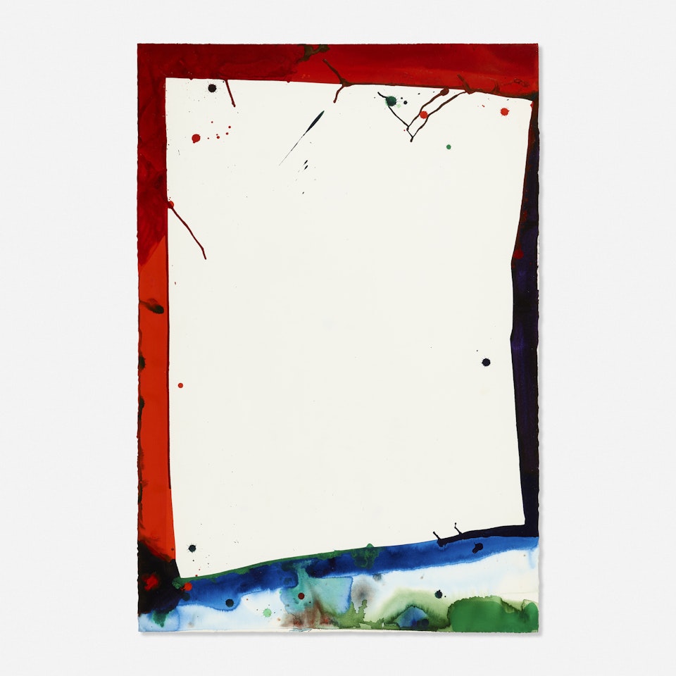 Untitled (SF66-080) by Sam Francis