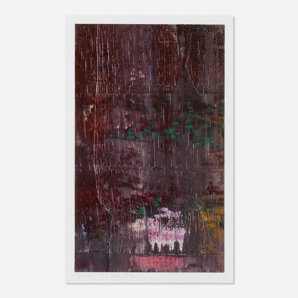 17 Nov. 1996 (Teil des verworfenen Abstrakten Bildes) by Gerhard Richter