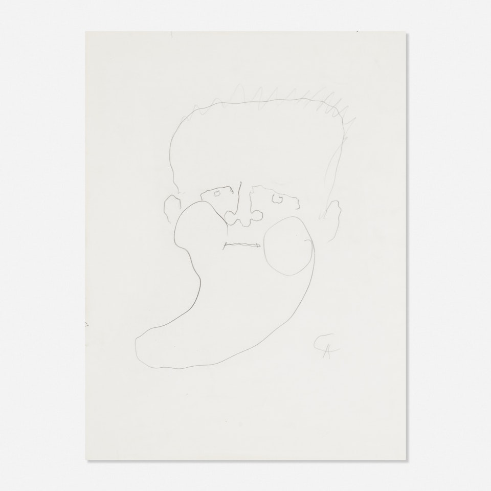 Portrait of James Jones by Alexander Calder