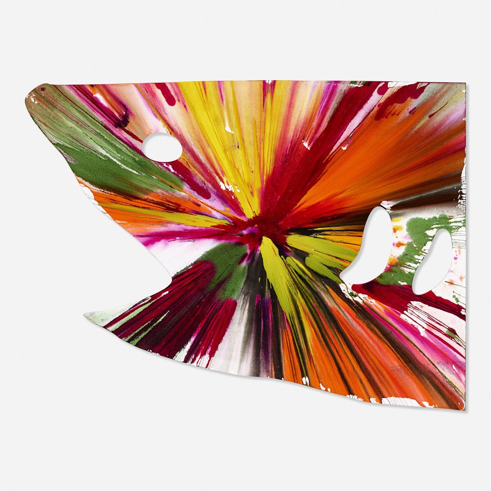 Shark Spin Painting by Damien Hirst