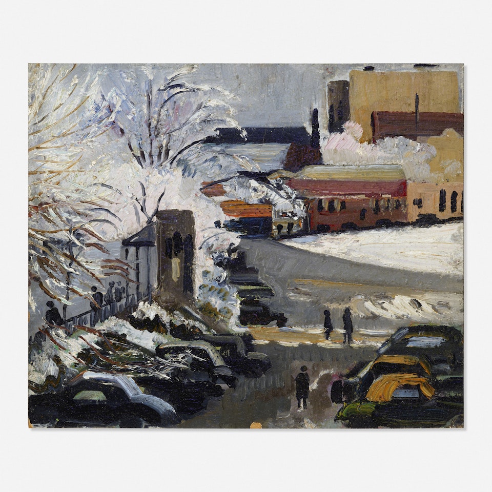 Cars at Factory by Hayley Lever