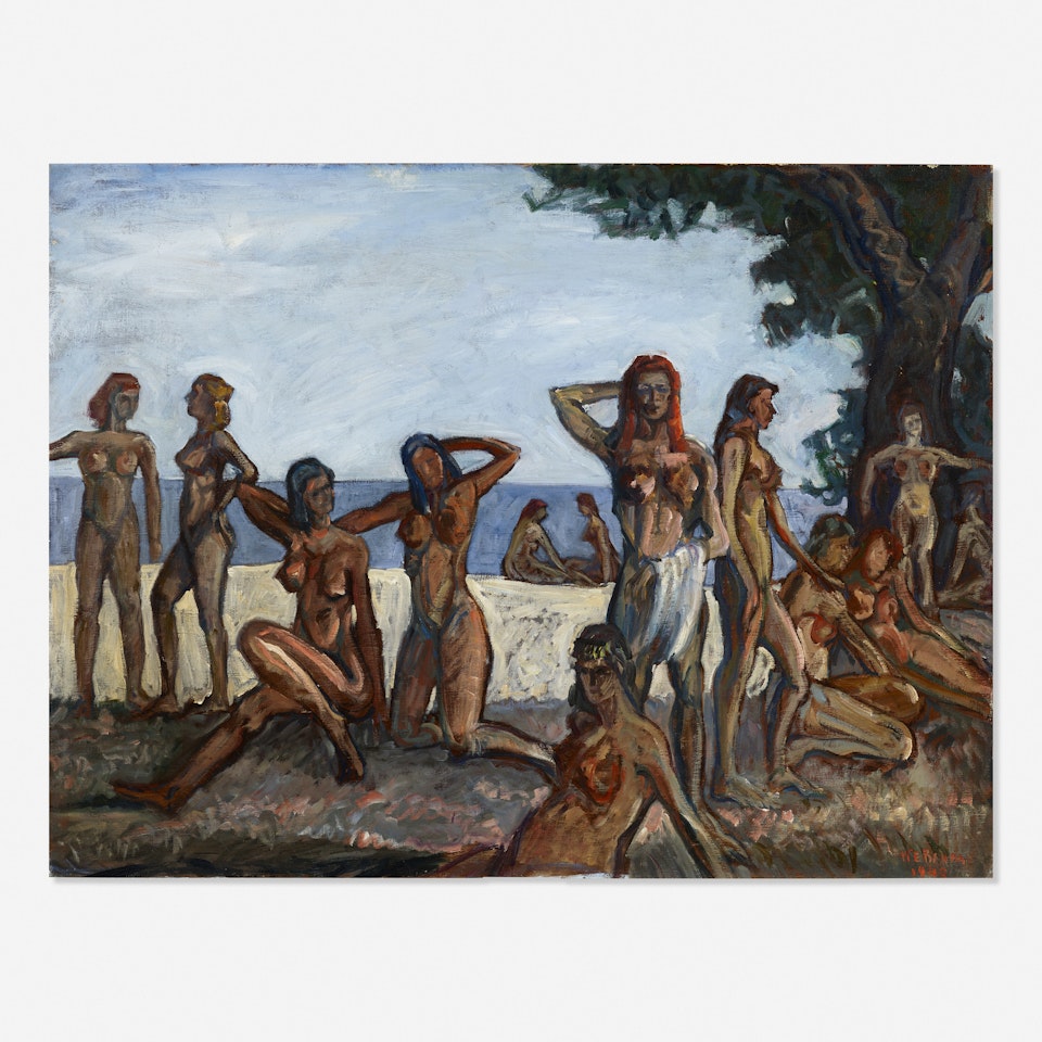 Nudes on the Beach by Walter Emerson Baum