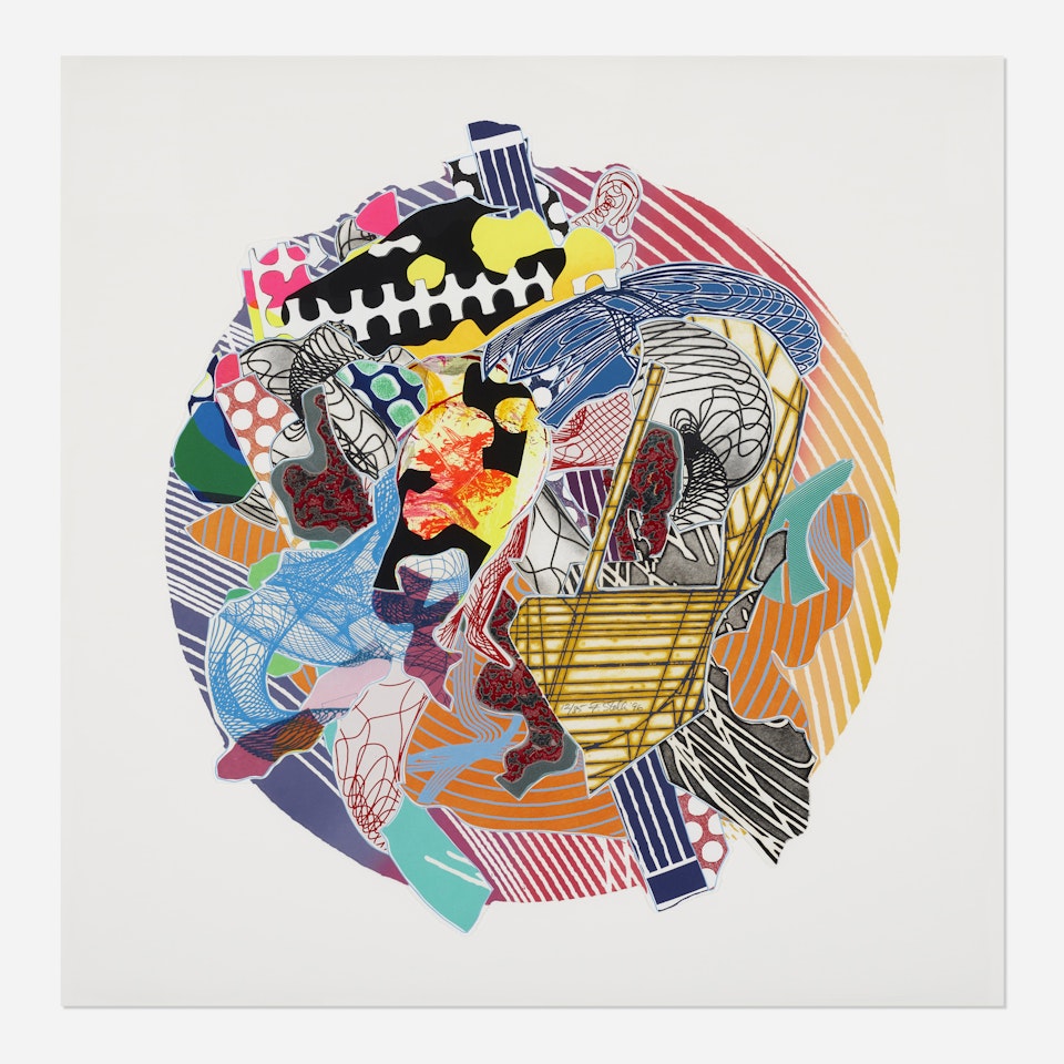 Jundapur by Frank Stella
