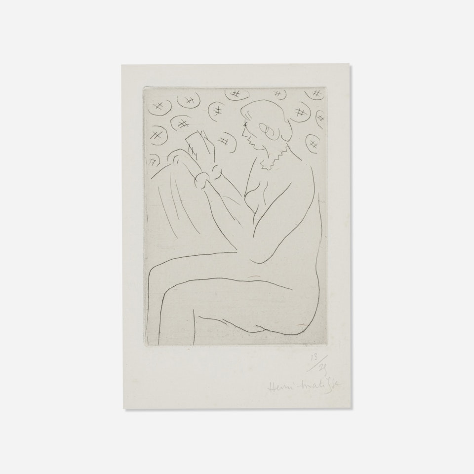 Figure lisant by Henri Matisse