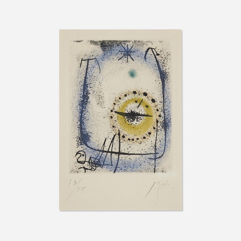 Le prophète by Joan Miró