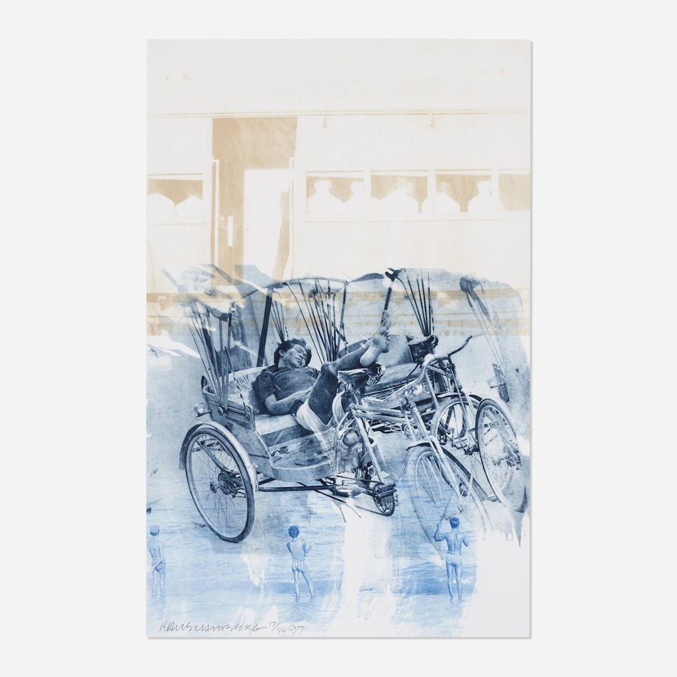 Dream Cycle (from Ground Rules) by Robert Rauschenberg