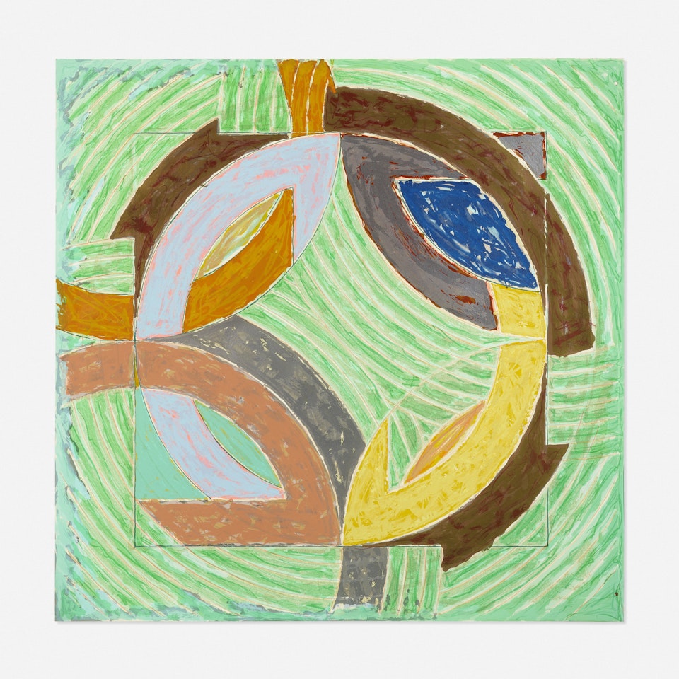 Polar Co-Ordinates IV by Frank Stella