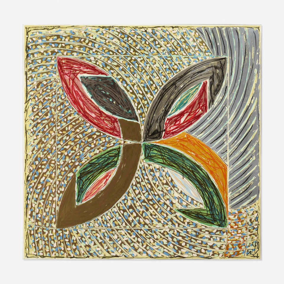 Polar Co-Ordinates VII by Frank Stella