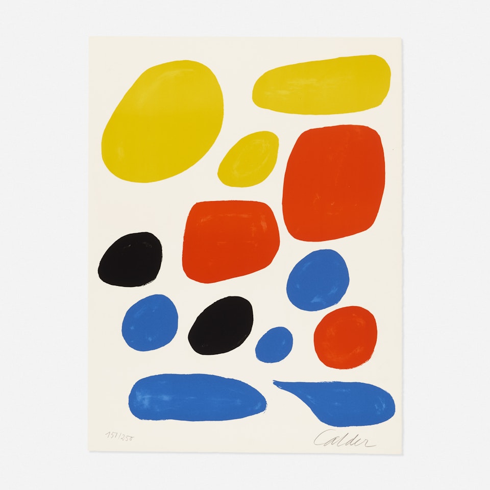 Untitled from the Flight portfolio by Alexander Calder