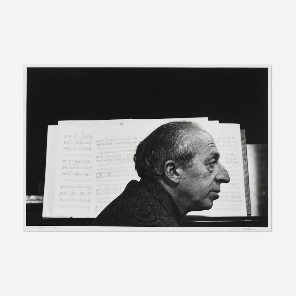 Aaron Copland by Arnold Newman