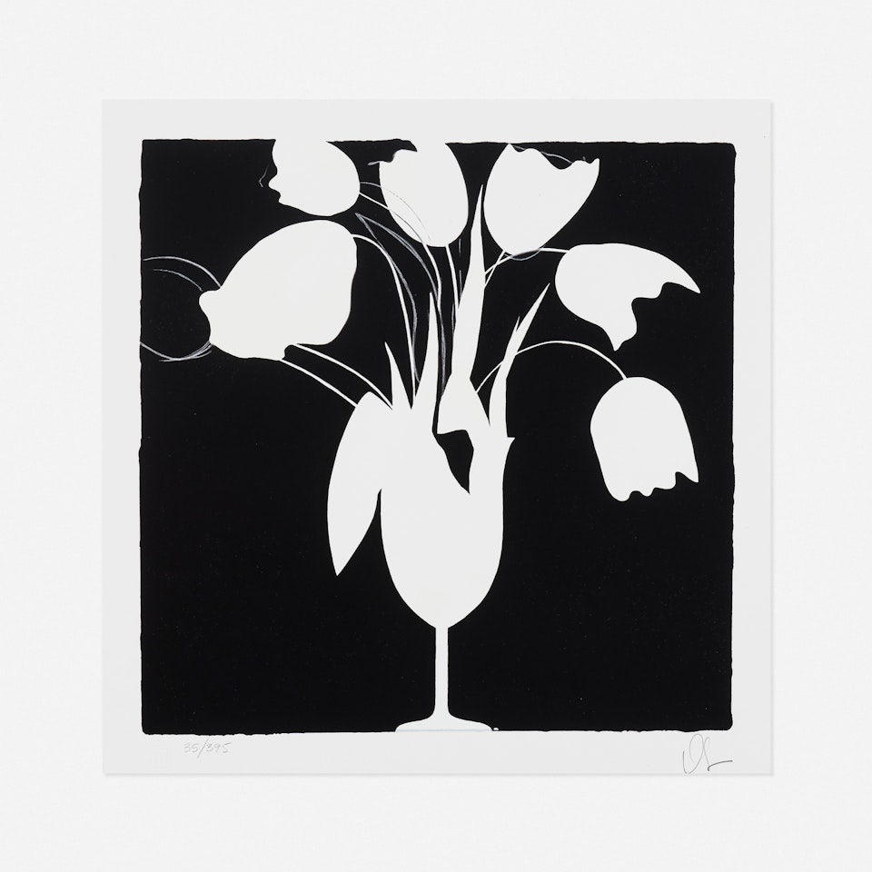 Untitled from the Visual Poetics portfolio by Donald Sultan