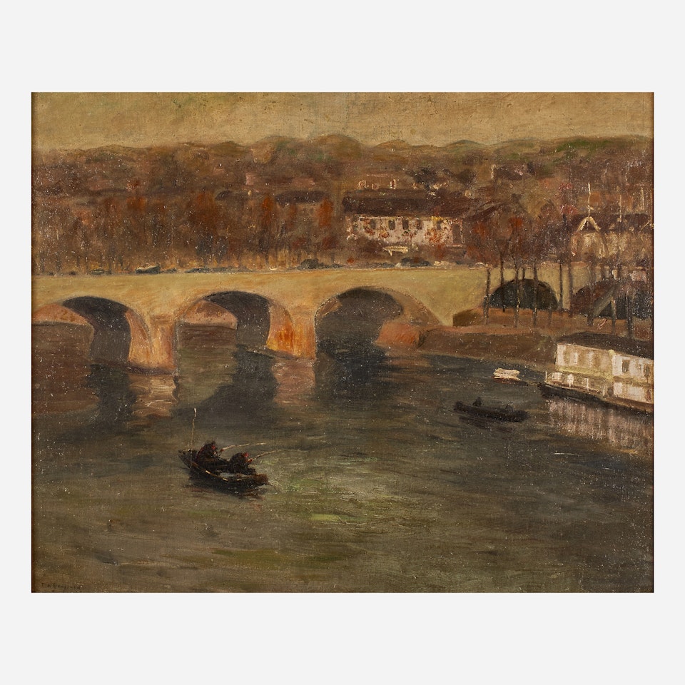 Bridge at Charenton by Edward Willis Redfield