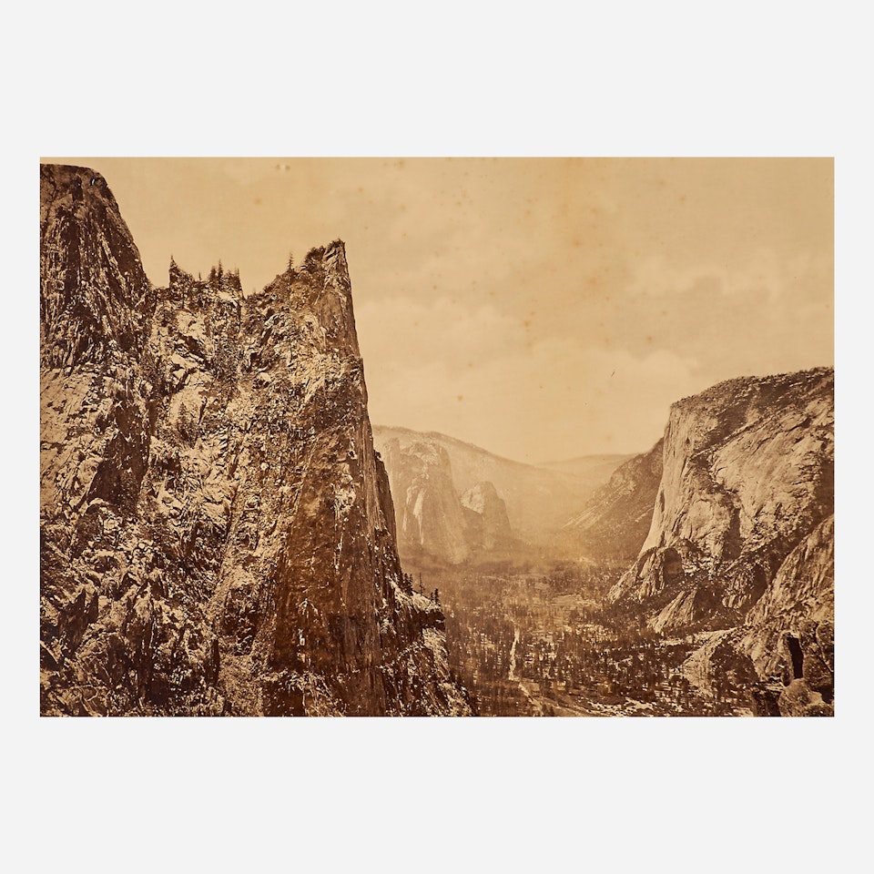 Valley of the Yosemite from Union Point by Eadweard Muybridge