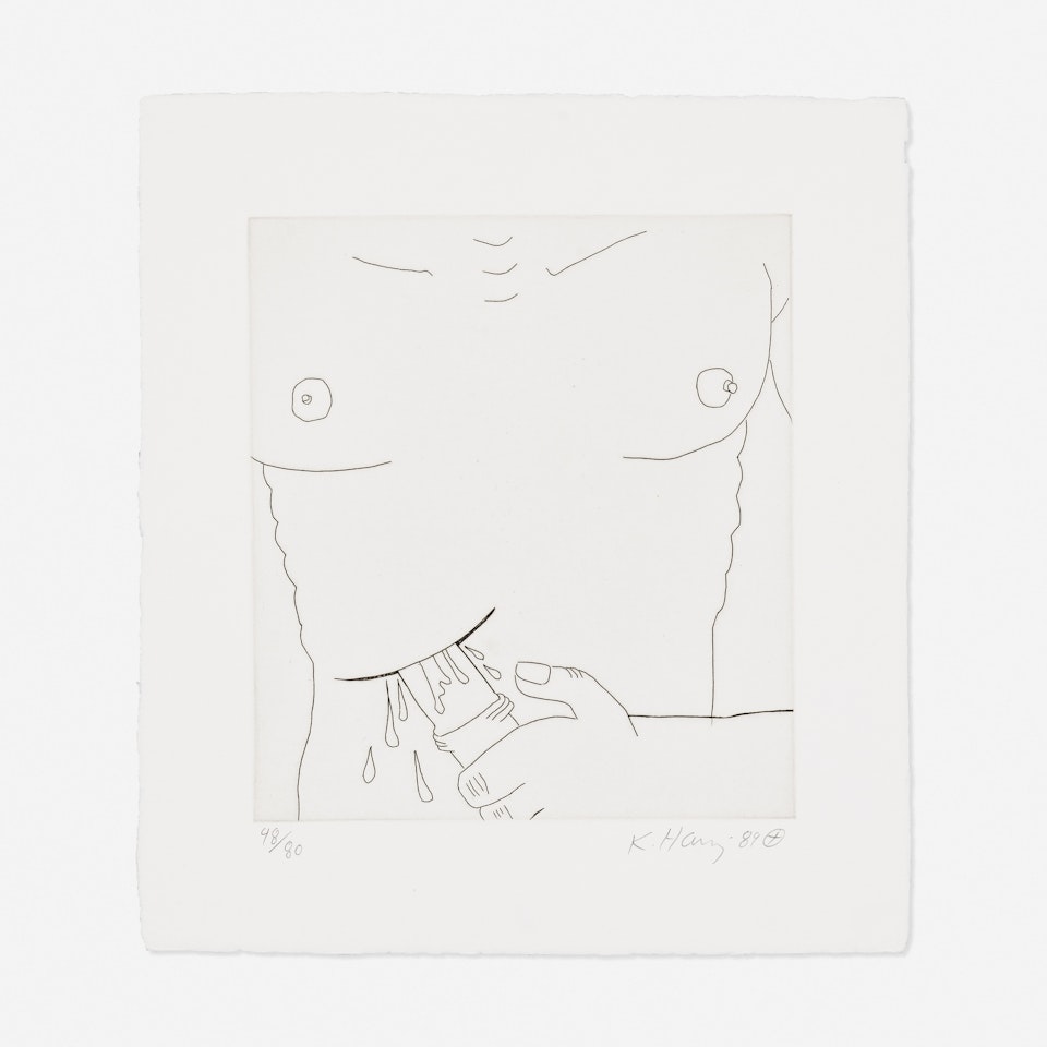 Untitled (from The Valley) by Keith Haring