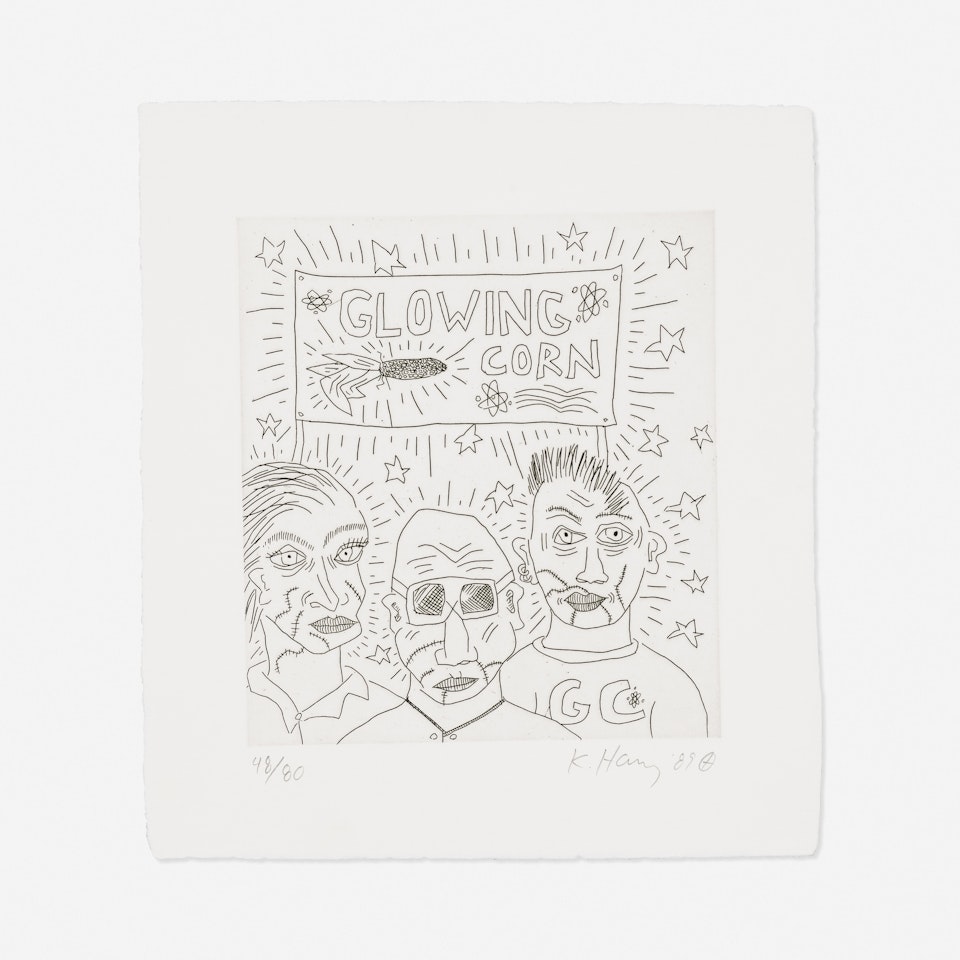 Untitled (from The Valley) by Keith Haring