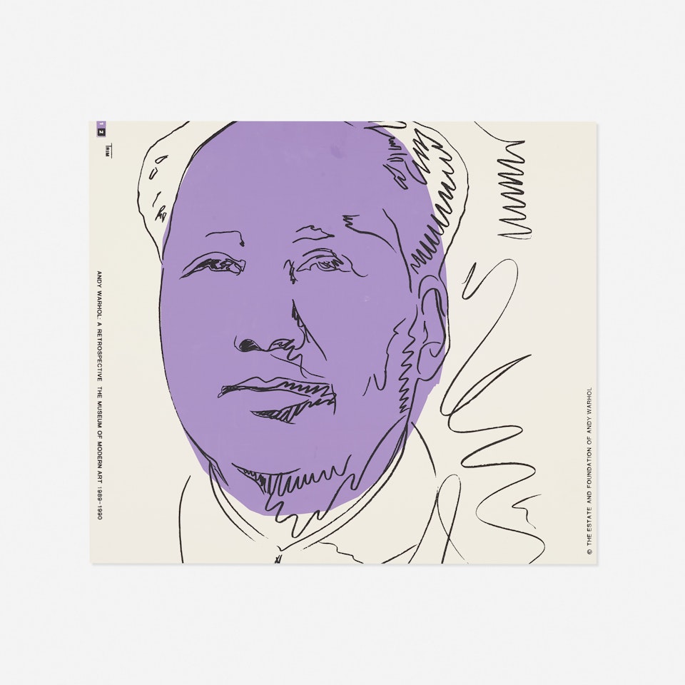 Mao by Andy Warhol