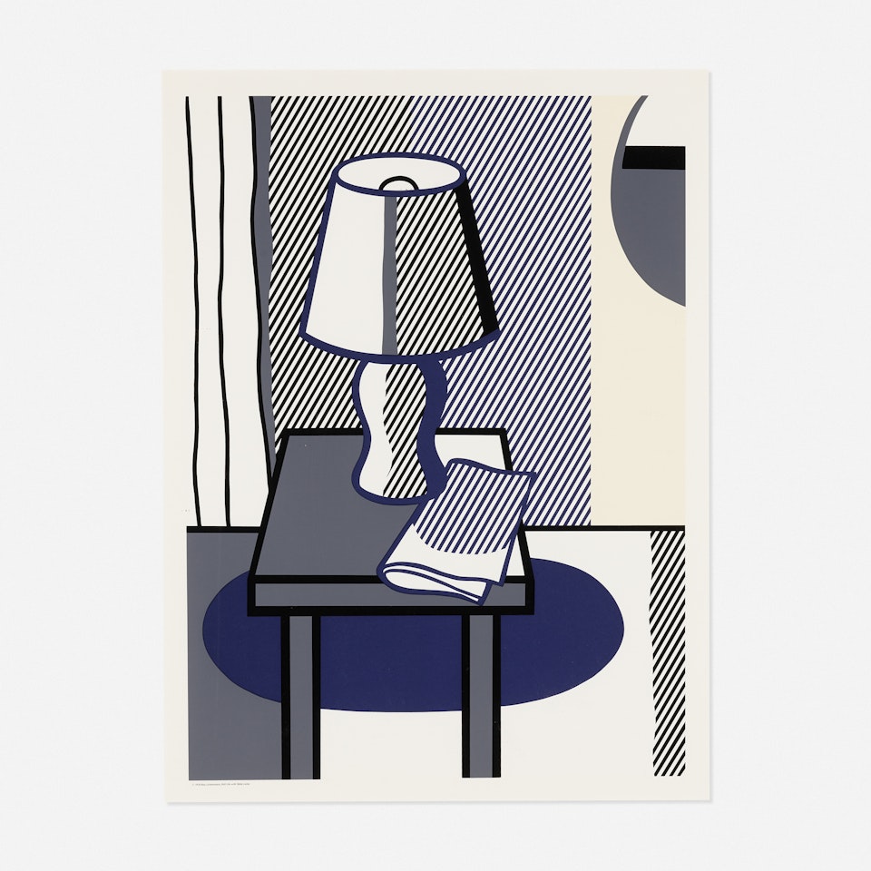 Still Life with Table Lamp by Roy Lichtenstein