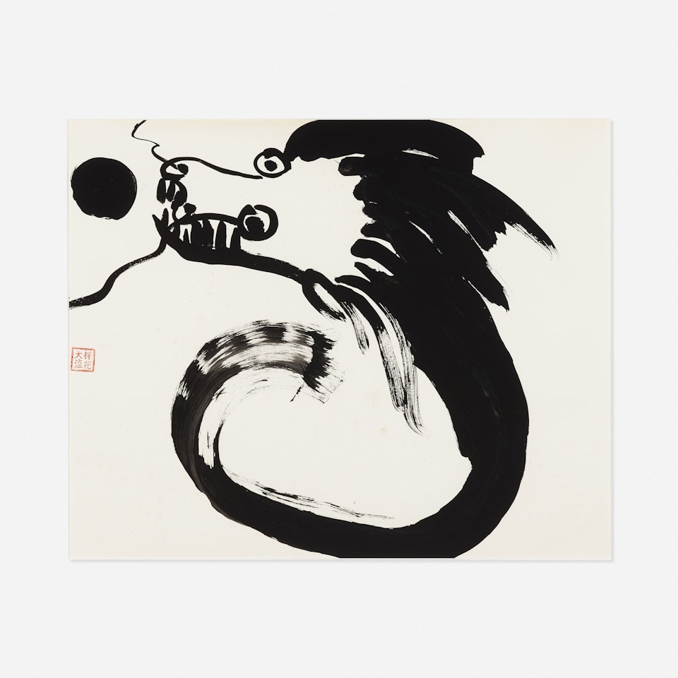 Black Dragon by Walasse Ting