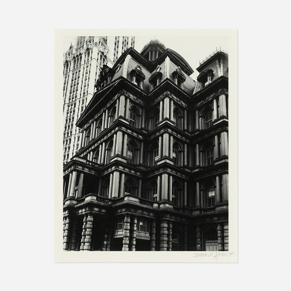 Old Post Office, Broadway and Park Row by Berenice Abbott