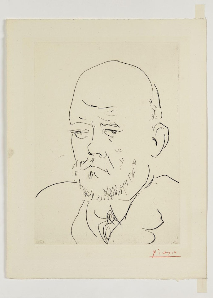 Portrait de Vollard by Pablo Picasso