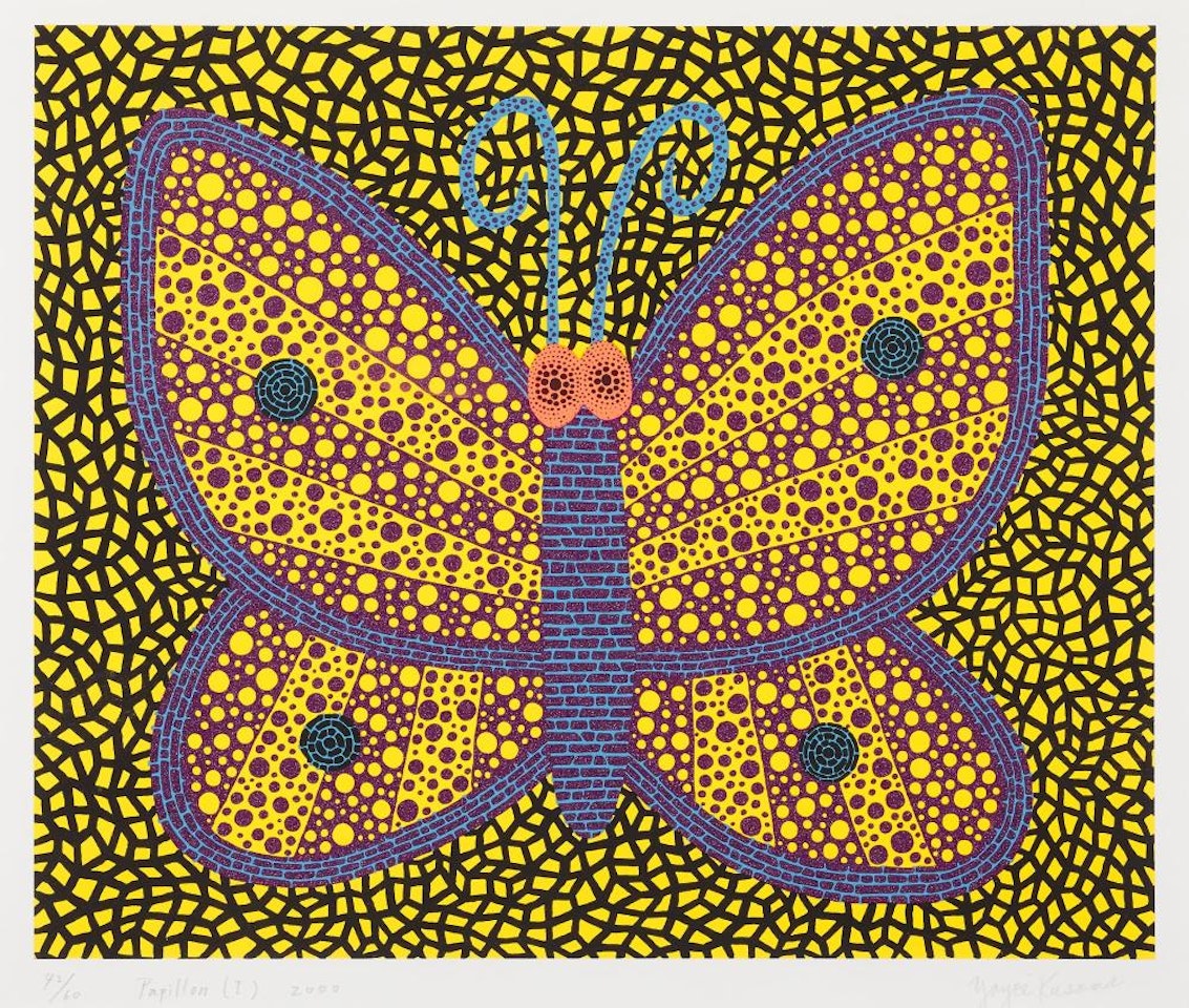 Papillon (I) by Yayoi Kusama