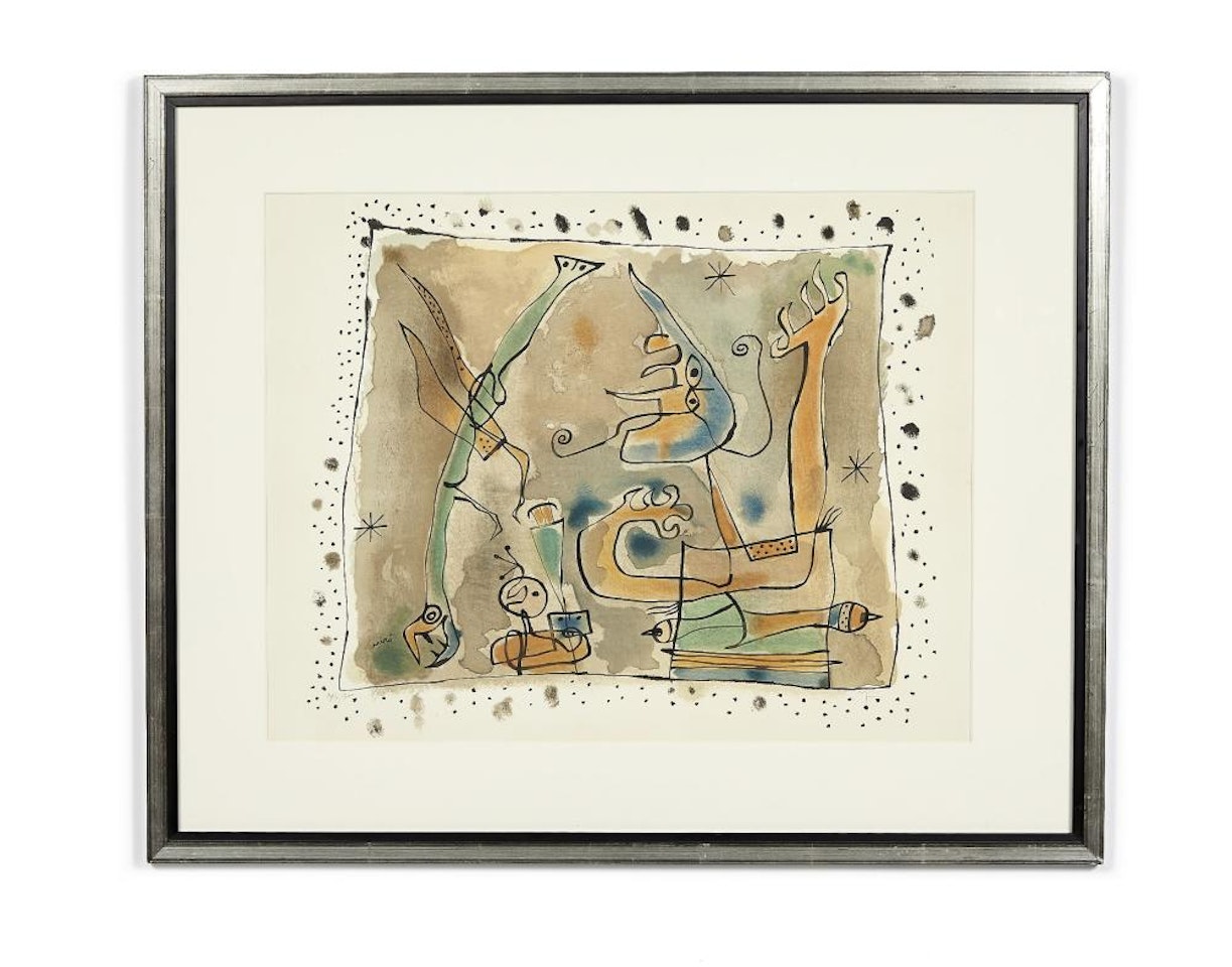 Après L'orage by Joan Miró